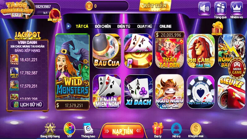 Sức hấp dẫn khi chơi bầu cua tại 68 Game Bài 