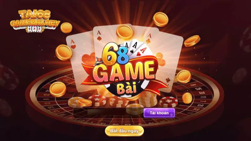 Người chơi cần truy cập trang chính thức của 68 game bài